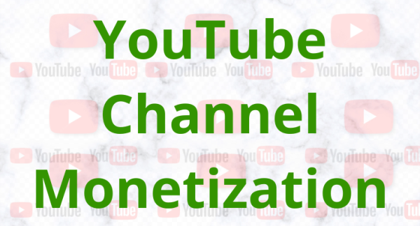 YouTube channel monetization